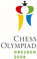 Sakkolimpia 2008 Drezda logó