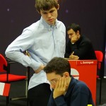 Magnus Carlsen és Fabiano Caruana - Corus Wijk Aan Zee 2009