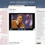 A sakk világszépe meghirdetőjének honlapja